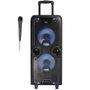 NGS Wild Rock Altavoz Portátil 200W con Bluetooth y Luces LED